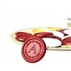 Qivlora Adesivi personalizzati per sigilli di ceralacca, adesivi personalizzati per inviti di nozze e buste, perfetti per artigianato, buste e confezioni regalo