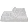 Generico Base Starter Bianca Innevata in Plastica per Villaggi Natalizi per Giostrine Montagna Stand per Scenari Presepe Nordico 31x18x14 cm (Bianca)