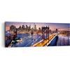 ARTTOR Moderno Quadro su Tela 90x30 cm Stampe da Parete Architettura Città - 2820 | New York U.S.A. America Quadro Decorativo 1 pezzo Soggiorno Camera da Letto Arte da Parete Decorazione da Parete ARTTOR