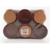 CERAMICA ARTISTICA BARONE di BARONE RAFF TEGAMINI TERRACOTTA BASSI CONF. 6 PZ. CM.12X5,5h