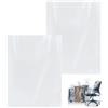 Makoto Nobu 2 Pezzi Sacchetti Extra Large in Plastica Trasparente, 100 x 152 cm, Enormi Sacchetti di Plastica Piatti per Bagagli, Valigie, Mobili, Trapunte, Sedie, Biciclette per Bambini, Giocattoli di Peluche