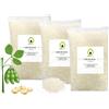 PURENAIL PURESPA, cera di soia in granuli 3 kg, 100% naturale e vegetale, senza OGM, senza paraffina, per fare candele fatte in casa, fondenti profumati, candeline fai da te