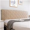 DEVINK Cuscino da Lettura Triangolare, Schienale Testata Letto Divano, Imbottitura Poggiaschiena Antireflusso Adulti, Cuscino Letto Matrimoniale, Cuscino Cervicale Dormire Lungo(170cm,Brown)