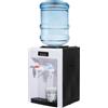 Charocean Dispenser di acqua elettrica da 550 W con raffreddamento mini freddo caldo per uso domestico, 220 V (nero e bianco)
