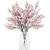 Generic Superflower - 3 pezzi da 50 cm di fiori artificiali di ciliegio, piante artificiali decorative, fiori artificiali, decorazione per casa, matrimoni, feste, uffici, balconi e giardini