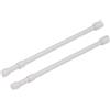 NOBILE LOVELYCARE Coppia di Aste per tende estensibili 45-60cm SENZA FORARE - asta per tende regolabile installazione immediata, resistenti NO buchi nel muro ventose e soluzioni poco estetiche