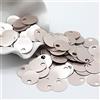 LIUXIN AB Paillettes Trasparenti 20mm Grandi Paillettes Rotonde Sciolte con Grande Foro PVC FlatPaillettes Decorazioni di Nozze Accessorio per Indumenti Artigianali 10g