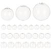 PH PandaHall 30pz 20/25/30mm Mini Globo di Vetro Bottiglia Globo Sfera Vuota Bottiglia di Vetro di Desiderio Copertura Cupola di Cristallo per Primavera Gioielli Ciondolo Orecchino Artigianale