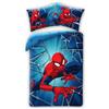 Halantex Uomo Ragno SPIDERMAN RAGNATELA - Set di biancheria da letto - un copripiumino 140x200cm e una federa 70x90cm - 100% cotone - Multicolore