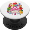 Sweet Learning Classroom Studio L'apprendimento dell'insegnante prescolare è una scuola pre-k di mele dolci PopSockets PopGrip Adesivo