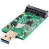 KALEA-INFORMATIQUE Adattatore da mSATA a USB3 per leggere e scrivere su un SSD mSATA da una porta USB 3.0