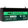 Green Cell PRO Batteria AGM 6V 3,4Ah accumulatore sigillata VRLA non manutezione ricaricabile Batterie di ricambio ermetica giocattoli giocattoli per bambini Installazioni di allarme