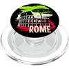 Bahaa's Tee Cool Vintage Roma Italia Colosseum Souvenirs, Roma Italia PopSockets PopGrip per MagSafe