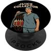 Dark Humor Vascular Lab Tech Blood Colle Phlebotomist Humor Blood Bag Nurse Medical Joke Funny Citazione PopSockets PopGrip Adesivo