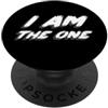 Watch TV Movies & Books on Radio Compute Io sono l'unico | Numero di fiducia fiducioso PopSockets PopGrip Adesivo
