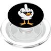 Rude Birds Middle Finger Flip Off Gabbiano dito medio adulto umorismo divertente flip off (SUL RETRO) PopSockets PopGrip per MagSafe