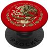 Flags and Symbols Stemma del Messico nei toni seppia PopSockets PopGrip Adesivo
