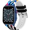 Trevi T-FIT 458 A Smartwatch 1.95" AMOLED Always On, Chiamate Wireless, Notifiche Social, Monitoraggio Salute e Sport, Waterproof IP68, con Cinturino Ufficiale Misano World Circuit
