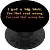 FUNNY PRODUCTS I Got A Dig Bick Mens Divertente Scioccante Errore di ortografia Gag Joke Divertente PopSockets PopGrip Adesivo