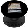 House Music Dance Gift Garage Music - Disco in vinile Drum N Bass Grime PopSockets PopGrip Adesivo