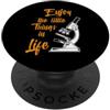 Biology Gifts & Accessories Biologo Microscopio Laboratorio - Divertente Biologia Pun PopSockets PopGrip Adesivo