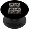 Funny Animal Photography Sunglasses Self Leone Occhiali da sole Photo Booth Selfie Ritratto Umoristico PopSockets PopGrip Adesivo
