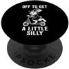 Off To Get A Little Silly Meme Humor Andiamo a fare un po' di stupidaggine PopSockets PopGrip Adesivo