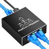 NEUTYPECHIC Sdoppiatore Ethernet, 1000 Mbps LAN Splitter, Switch Ethernet Gigabit RJ45 Alluminio con Cavo Tipo C per Computer, Centraline, TV, Switch, Router, Set-Top Box (Switch 3 Port)