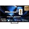 Hisense Smart TV MiniLED 144Hz 55 4K TV 55U79SE, Dolby Atmos 2.1 By Devialet, Dolby Vision IQ, HDR10+, Native 144Hz Game Mode, VIDAA OS con 1000+ APP, Alexa built-in, lativù 4K, Wifi, Bluetooth