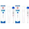 AIESI® Termometro Digitale Professionale per febbre in adulti e bambini DIGITHERM, Risultato in 1 MINUTO, Garanzia Italia 24 mesi (Confezione da 2)