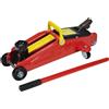 yefix Cric Idraulico Capacità2 Ton, Martinetto Auto Professionale con Valvola di Sicurezza, Altezza 125-290 mm, Ruote in Acciaio, Impugnatura Ergonomica | Ideale per Auto, SUV e Veicoli Leggeri