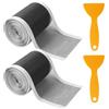 ACOMTUO 10cm x10m Raccogli Capelli Doccia, Adesivi a Rete, Retina per Scarico Doccia Capelli con Spatola di Plastica, Filtro Doccia Capelli, Filtro Capelli Doccia per Bagno Vasca Cucina Doccia