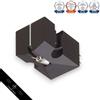 Denon Cartuccia phono Denon DL-103 MC bobina mobile DL103 alluminio ellittico nero JP