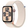 APPLE Watch SE 2 (2022) GPS 44mm Alluminio Midnight Sport Loop Starlight — Nuovo