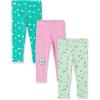 Amazon Essentials Disney | Marvel | Star Wars | Frozen | Princess Leggings Bambine e Ragazze, Pacco da 3, Confezione da 3 Star Wars Friends, 9 Anni