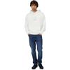 Tommy Hilfiger Uomo Felpa con Cappuccio Ithaca Flag in Cotone, Bianco (White), XL