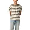 Levi's T-Shirt Girocollo, con Logo Ricamato sul Davanti, a Maniche Corte, Regular Fit, Colore White