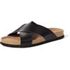 Amazon Essentials Sandali Incrociati in Sughero ed Ecopelle Uomo | Sandali Comfort