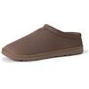 Amazon Essentials Calde Pantofole a Zoccolo Foderate in Sherpa, Grigio, 13