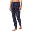 Schiesser Schiesser - Pantaloni Lunghi da Donna con Polsini in Cotone, Misto + Parte Inferiore del Pigiama (1 Pezzo), Multicolore 1_184101, 40