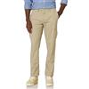 Amazon Essentials Pantaloni Cargo da Lavoro Elasticizzati a Taglio Dritto (Disponibili in Taglie Forti) Uomo, Marrone Kaki, 48W / 34L