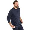 JP 1880 Maglia Serafino Basic con Maniche Lunghe e abbottonatura 702555