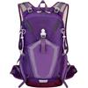 FACULX Zaino da trekking leggero, zaino impermeabile, zaino in rete traspirante (viola)