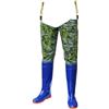 QEETRH Stivali da Pesca alla Coscia, Flessibilità Waders mimetici(9)