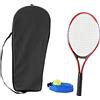 KQFCAZRE - Set di Rimbalzi Elastici Leggeri per Campi da Tennis al Coperto E All'aperto, Rosso per Bambini 52x22cm