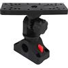 Wakects Supporto per Fish Finder, Staffa per Ecoscandaglio, Base Girevole 360 Gradi, Rimovibile, Universale per Elettronica in Nylon e Acciaio Inox per GPS e Sonar