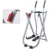 Generic Bicicletta ellittica pieghevole per cross trainer, attrezzatura cardio Dual Trainer per palestra domestica, macchina da allenamento salvaspazio Air Walker