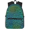ybhgvc Alligator Skin Print Unisex Leggero Impermeabile Casual Zaino Per Il Viaggio Quotidiano Viaggi Weekend