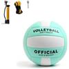 Dengthrive Pallone da beach volley, misura 5, con pompa, ago per aria, borsa a rete inclusa