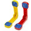 ZAHD 2 stampi per pasta di trota a forma realistica di alveare (rosso e giallo)